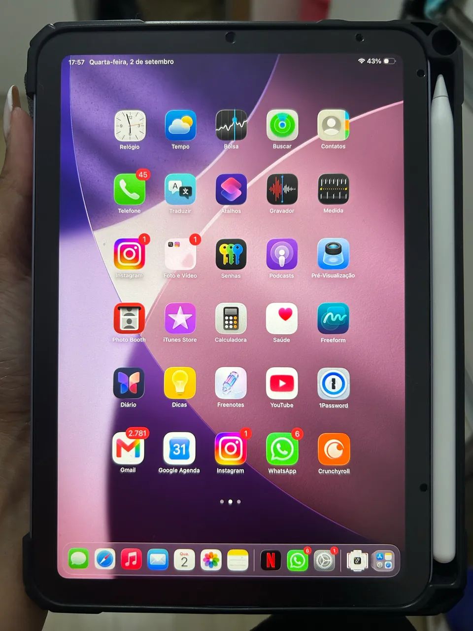 I-pad Mini geração 6 + Apple Pen - Foto 2