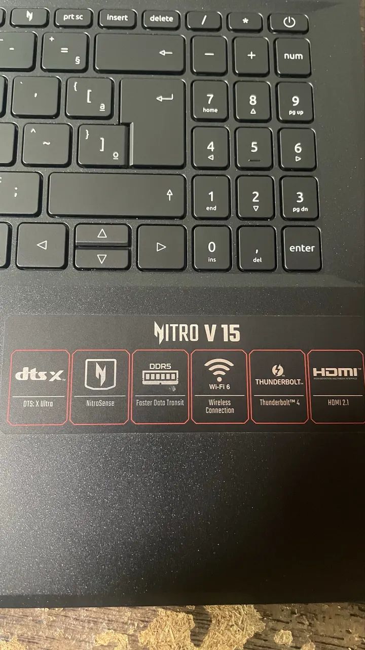 Notebook Acer Nitro v15  - Foto 3