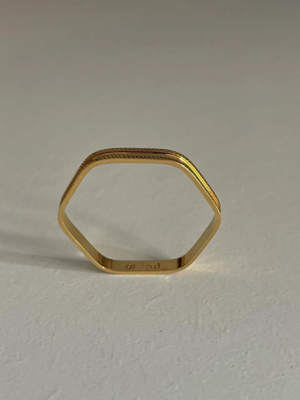 Anel em ouro 18k - Foto 3