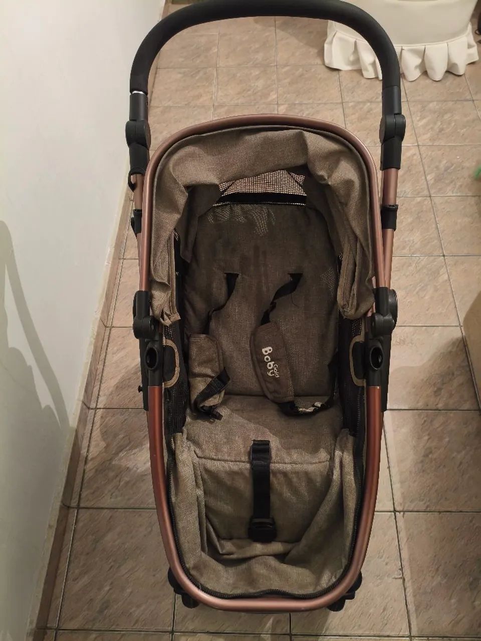 Carrinho de Bebê "Moisés" Baby Gold  - Foto 6