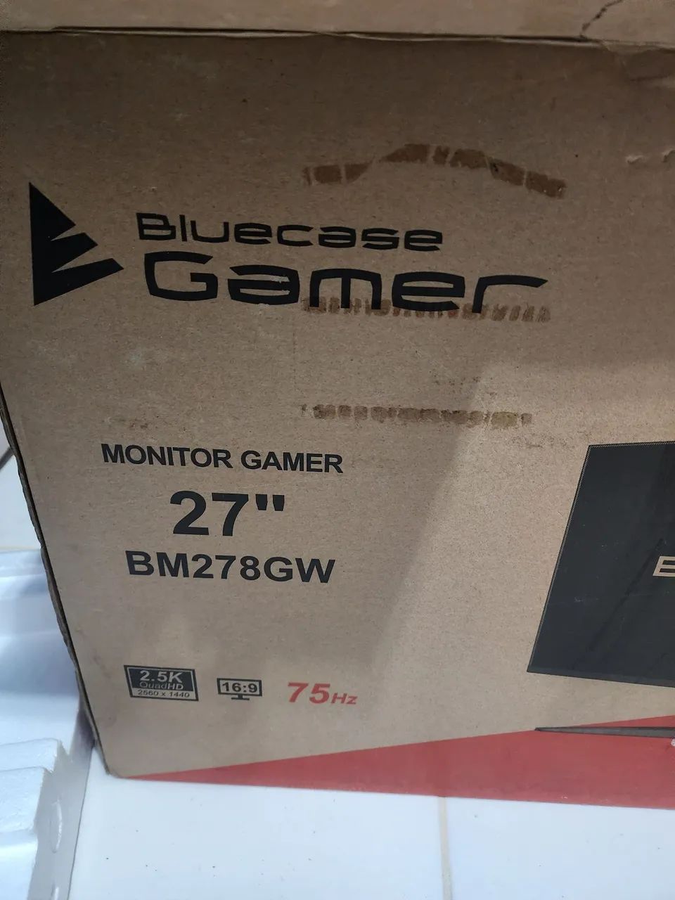 Monitor Bluecase 2k 27 polegadas  tela trincada  - Foto 3