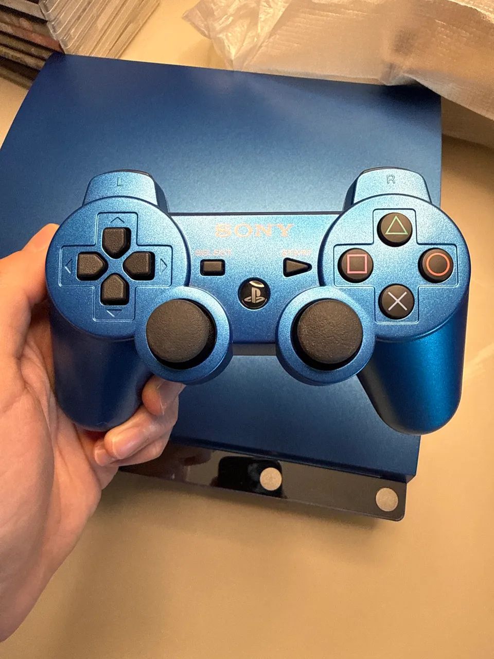 PlayStation 3 Splash Blue (CIB Serial)  - Foto 4