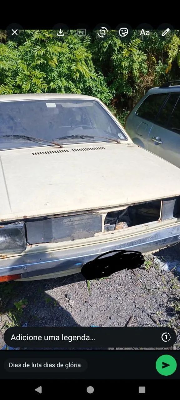 Volkswagen Gol 1.6 MI/ 1.6i 2P (álcool) 1983