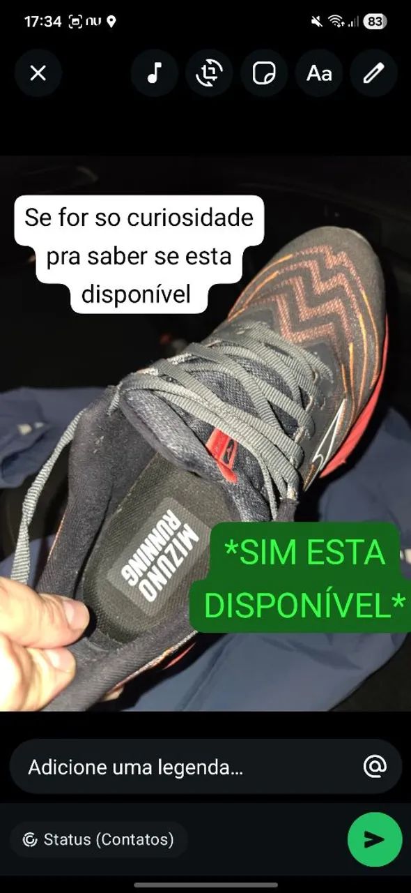 Tenis mizuno n38 - Calçados Esportivos - Mineirão, Belo Horizonte
