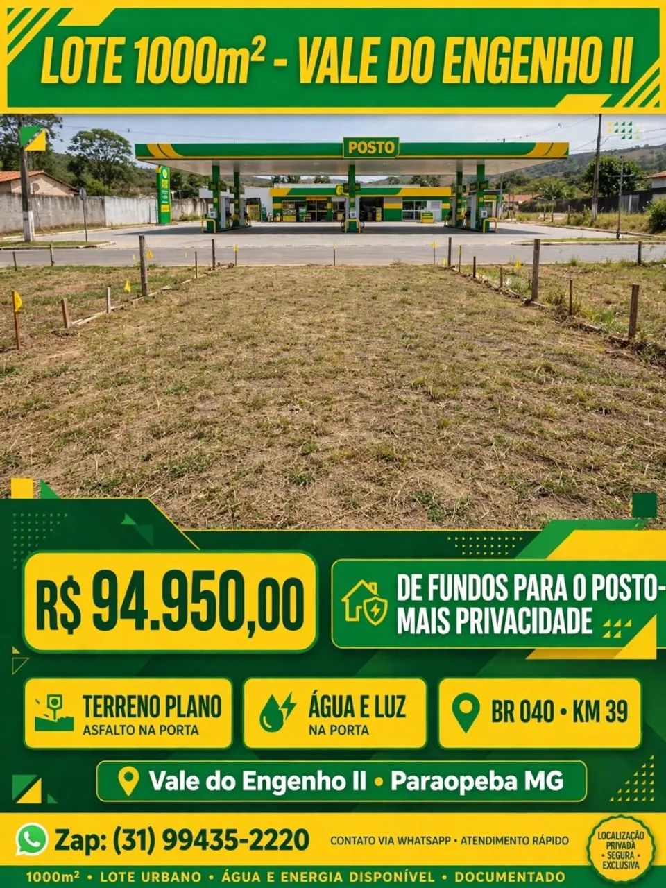 Excelente Lote de 1000m2 - Foto 2