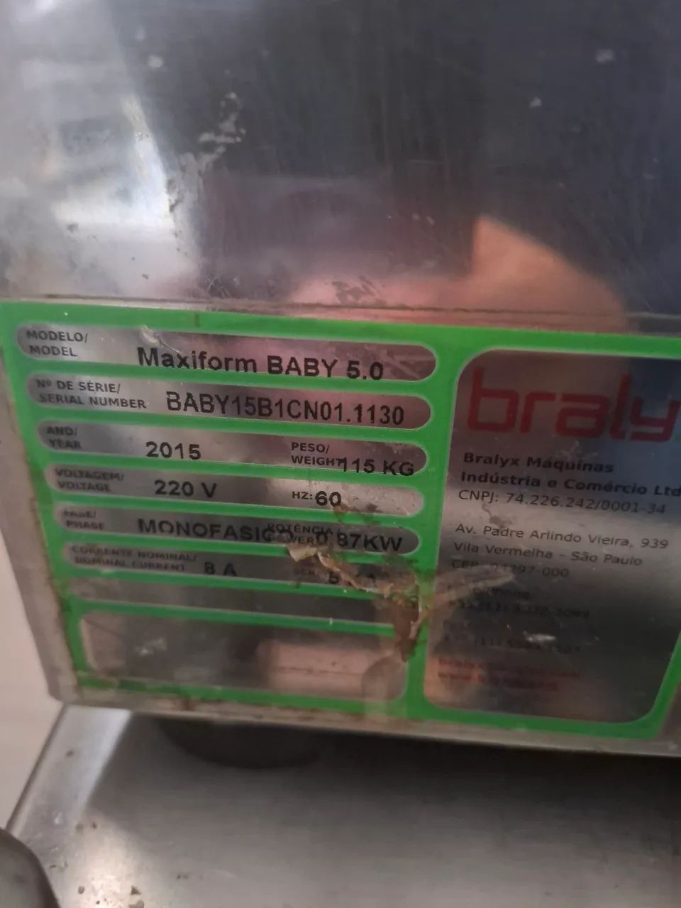 Máquina de Salgado Bralyx Baby 5.0 - Foto 2