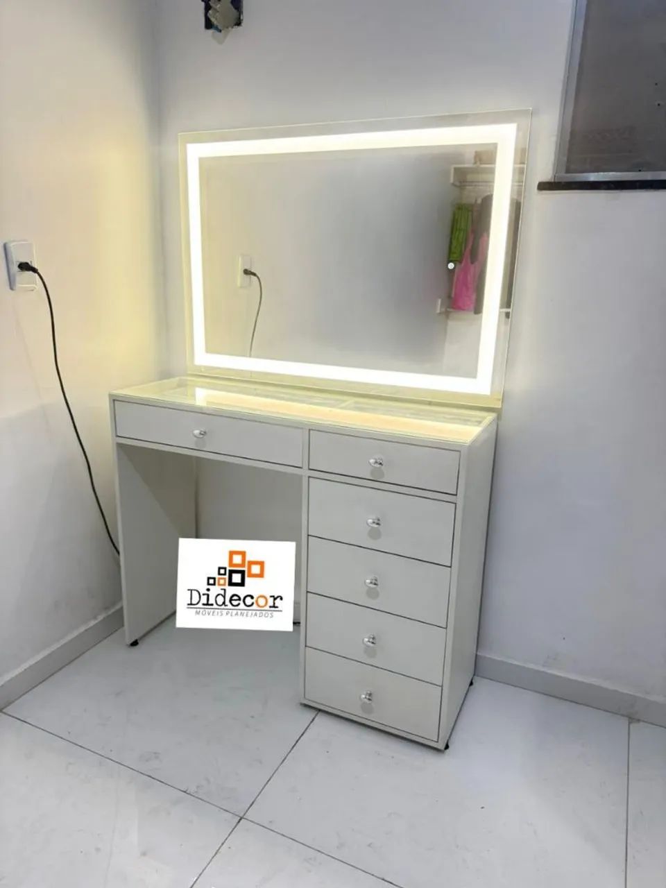 Camarim c/ espelho led