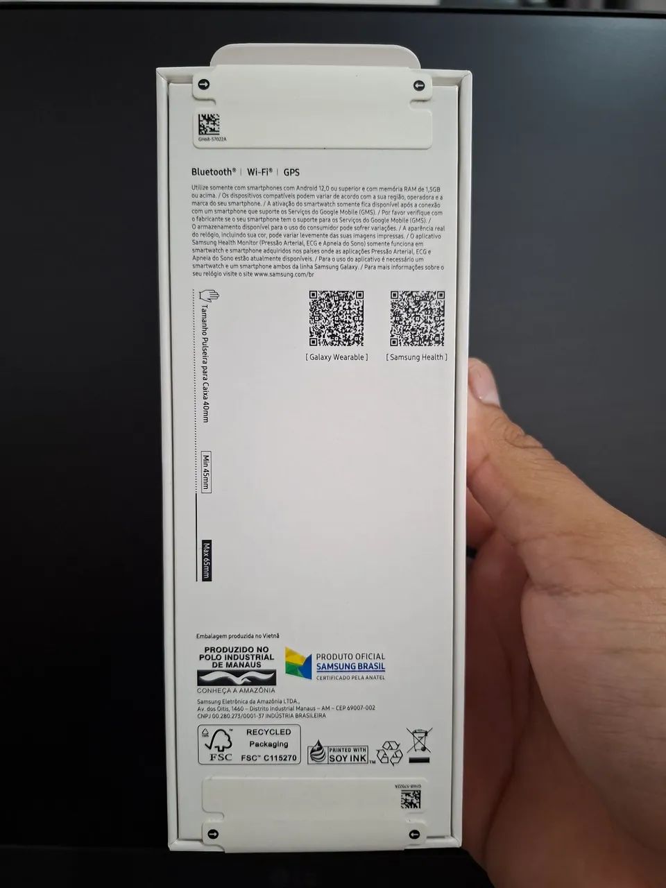 Galaxy Watch 8 LACRADO com Nota Fiscal  - Foto 2