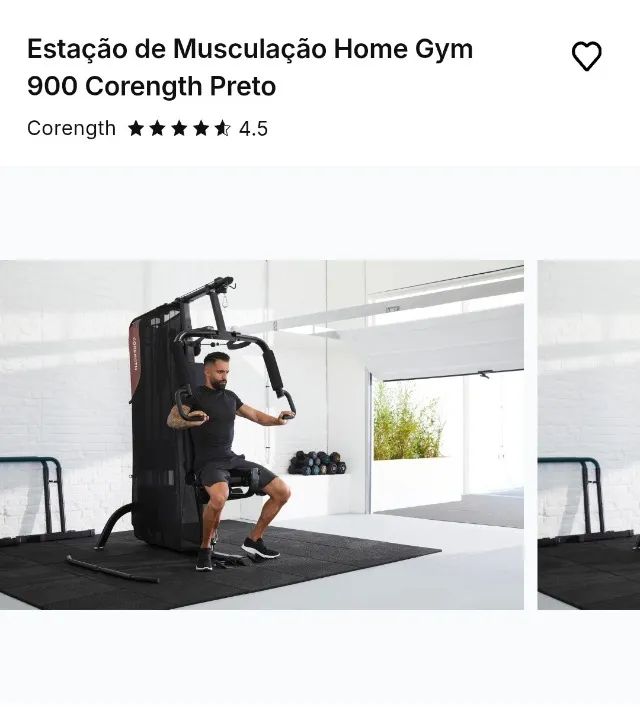 Aparelho de Musculação Decatlon. - Foto 2