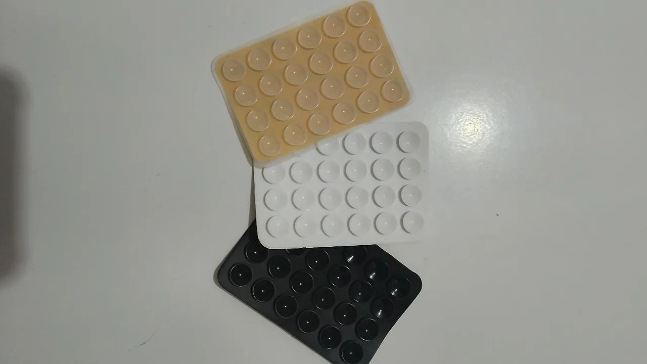 Suporte Multifuncional de Silicone de Sucção para Celular Ventosas iPhone E Android - Foto 5
