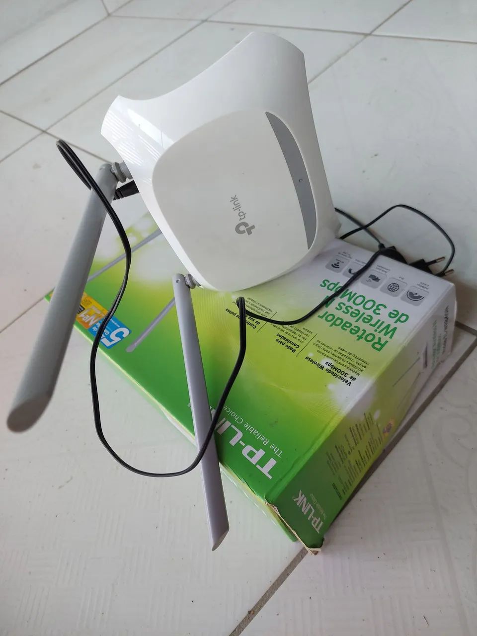 Roteador tp- link wireless N de 300 Mbps - Foto 4
