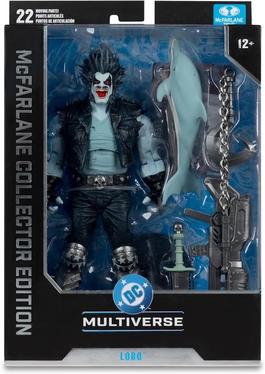 Mcfarlane toys - lobo collector edition dc classic