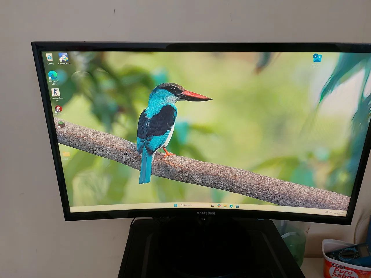Monitor curvo 24 sansung 