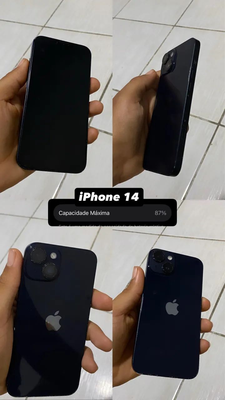 IPHONE 14 2200$ bateria 87%