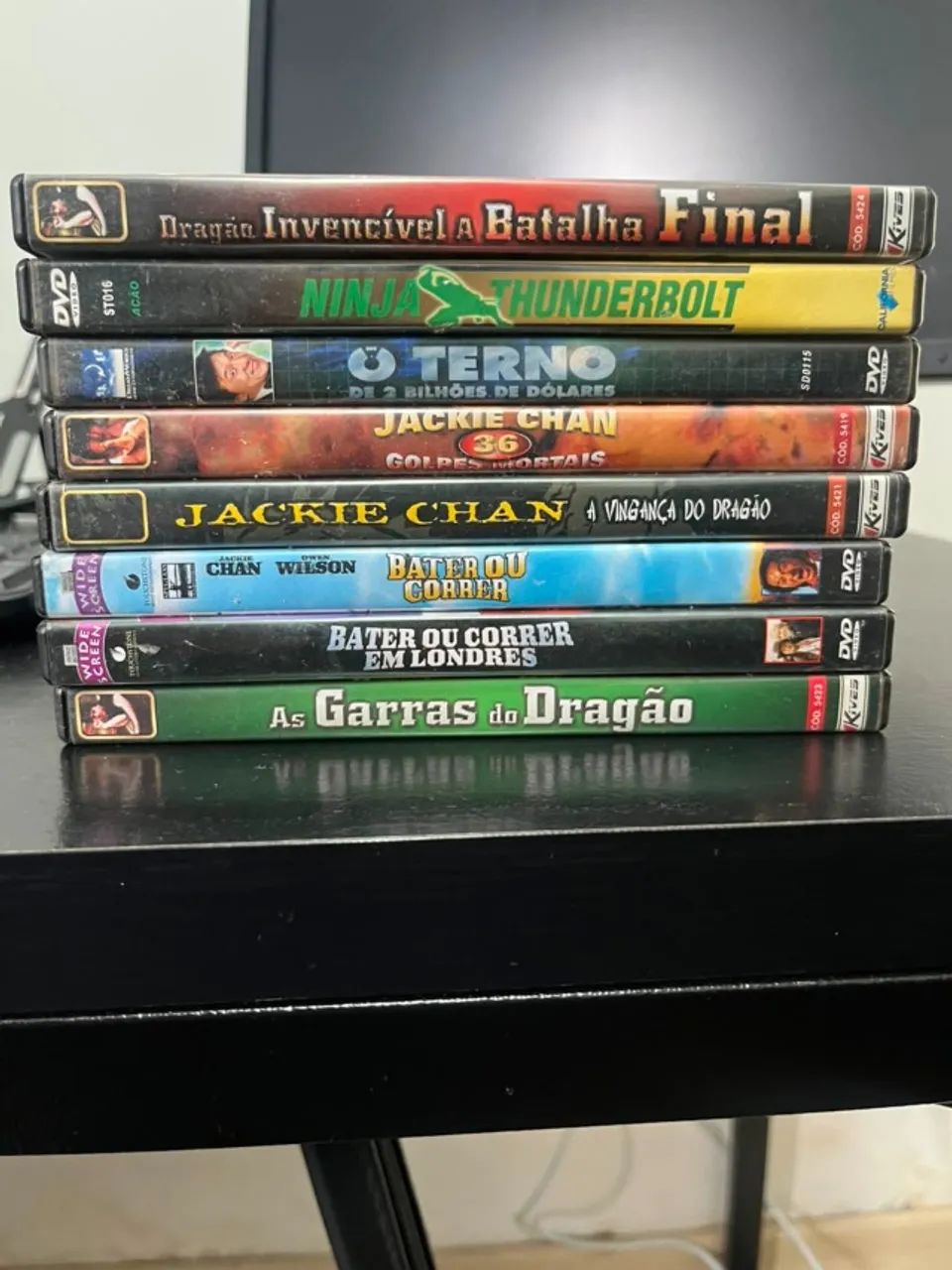 Lote de DVDs - Filmes Jackie Chan