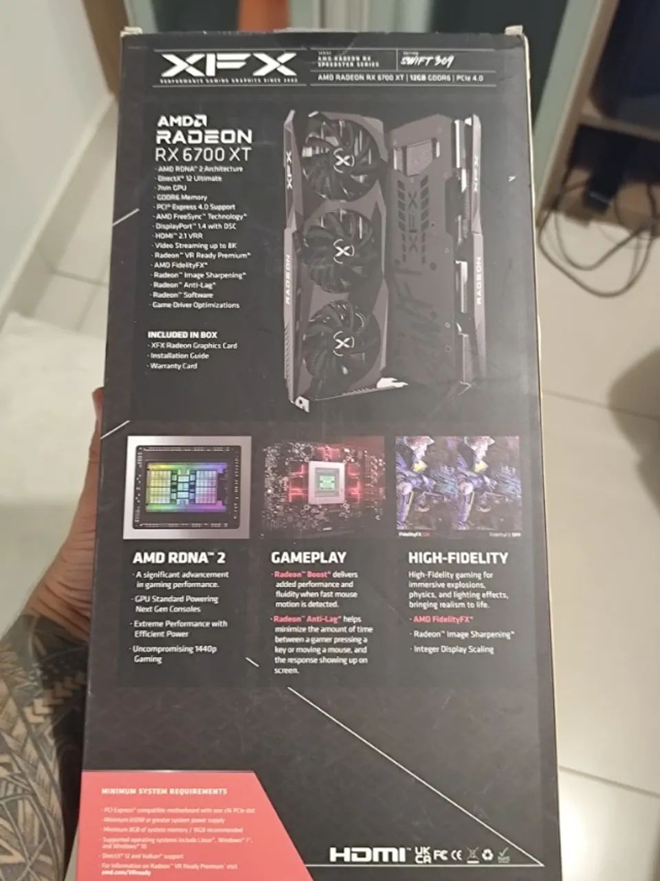 PLACA DE VIDEO RX 6700 XT - Foto 3