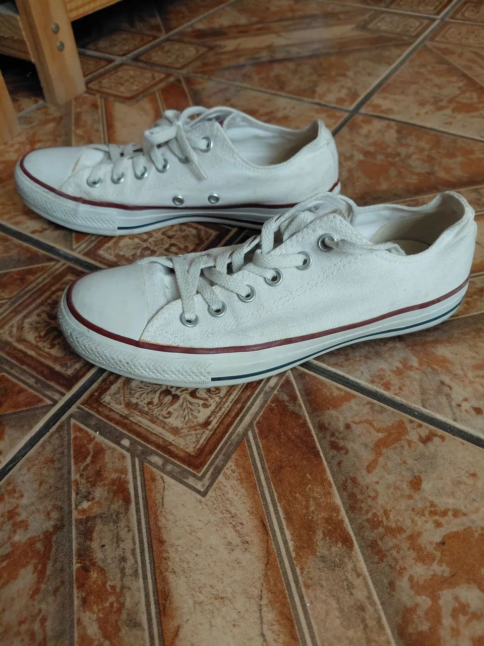 Tênis All Star branco 37 - Foto 2