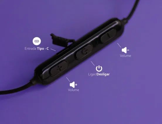 Fone Bluetooth Peining ST-15 pescoço - Foto 4