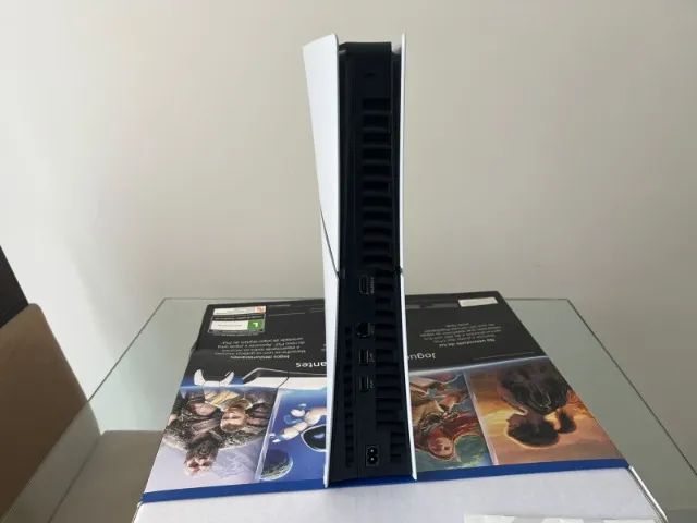 Playstation 5 Slim Edição Digital 825GB Branco - Foto 3