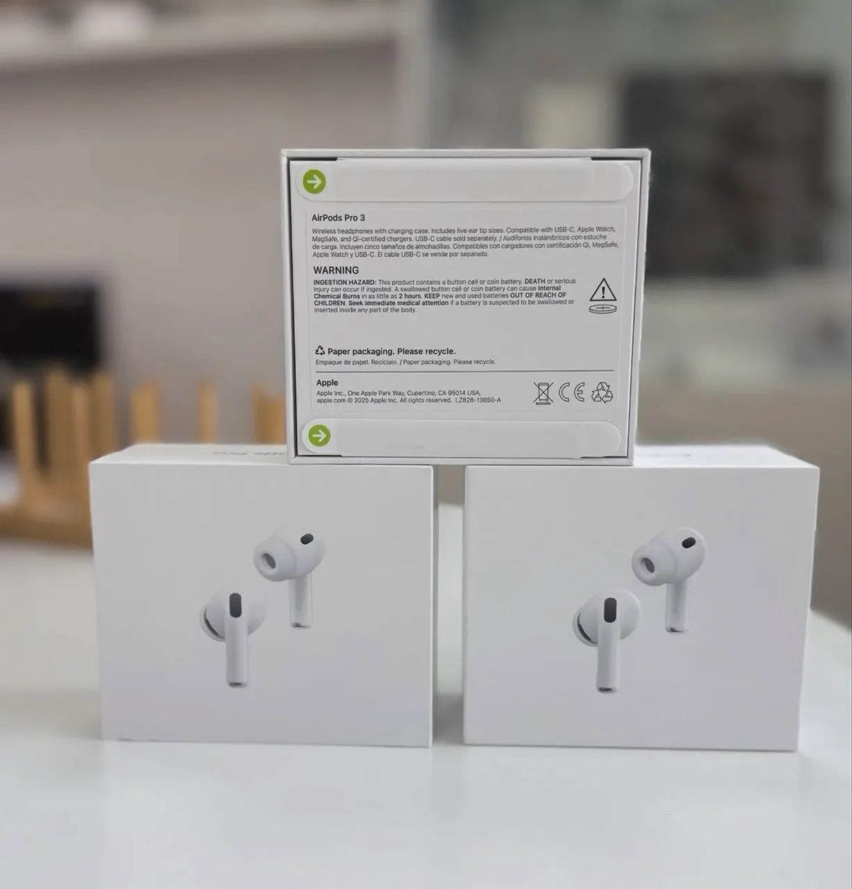 AIRPODS PRO 3 NOVO LACRADO, LOJA NO RIOMAR.