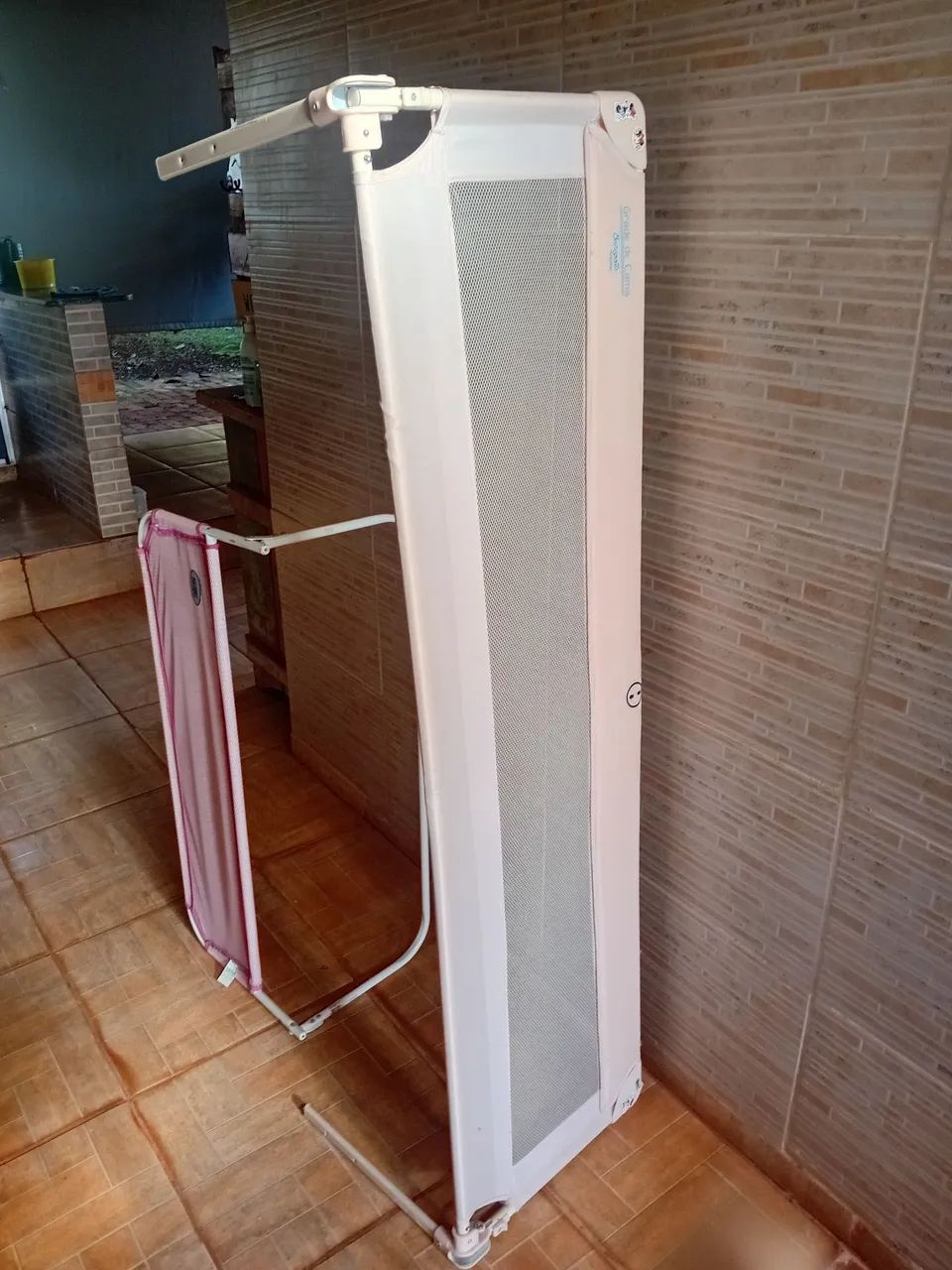 Grade de Proteção de bebês e crianças rosa AS DUAS !! - Foto 5
