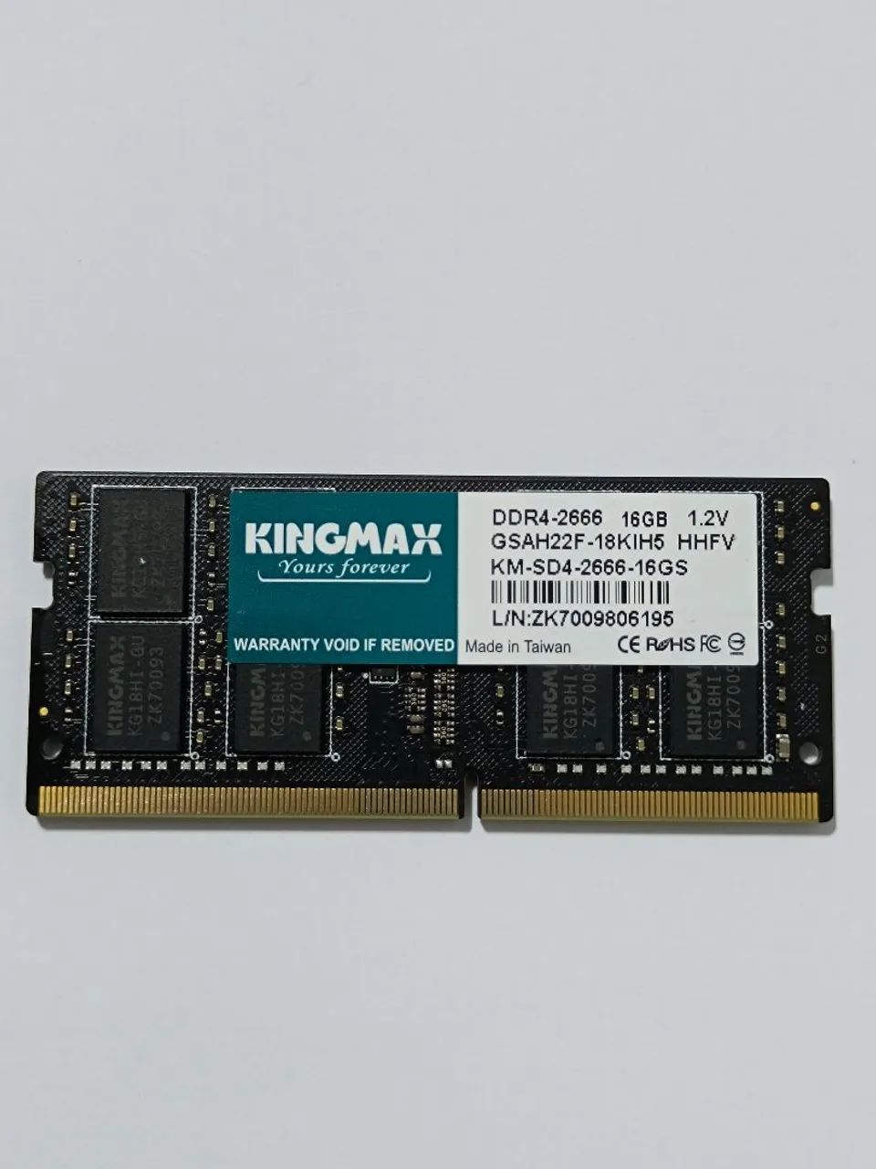 Kingmax DDR4 16GB 2666MHz RAM Memory