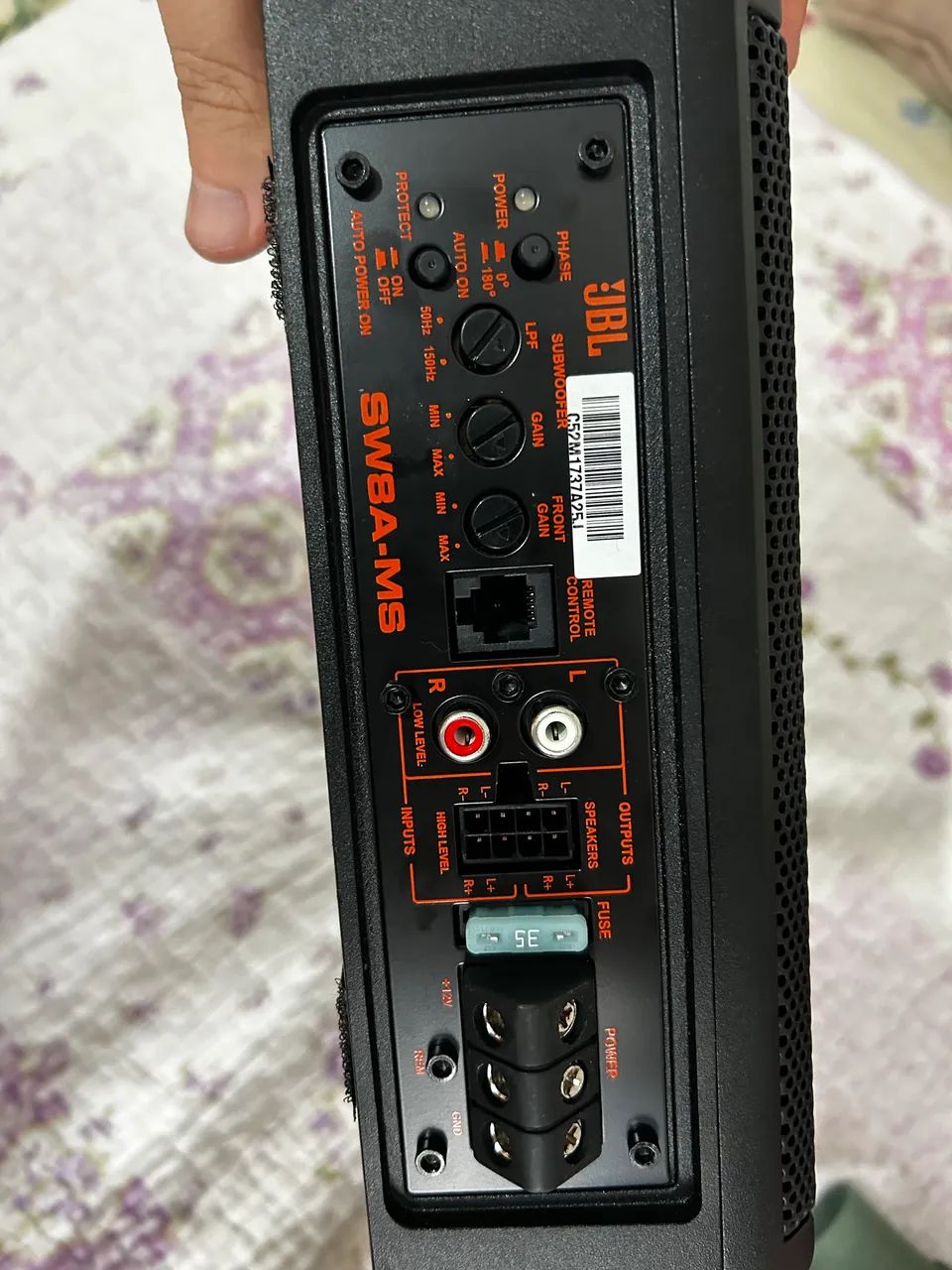 Subwoofer amplificada JBL-Sw8a 200wrms - Foto 3