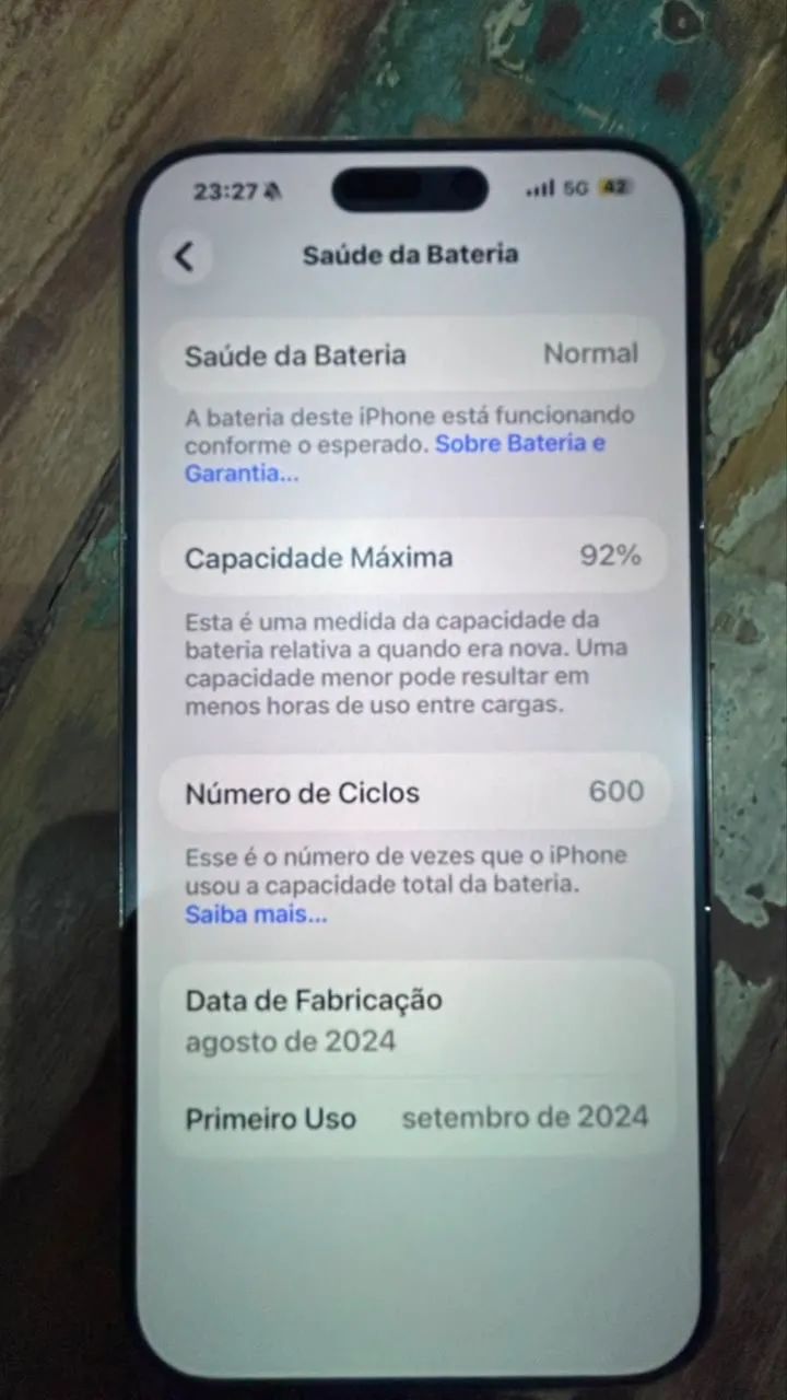 IPHONE 16 PRO MAX 256GB DOURADO/ SOMENTE VENDA - Foto 4