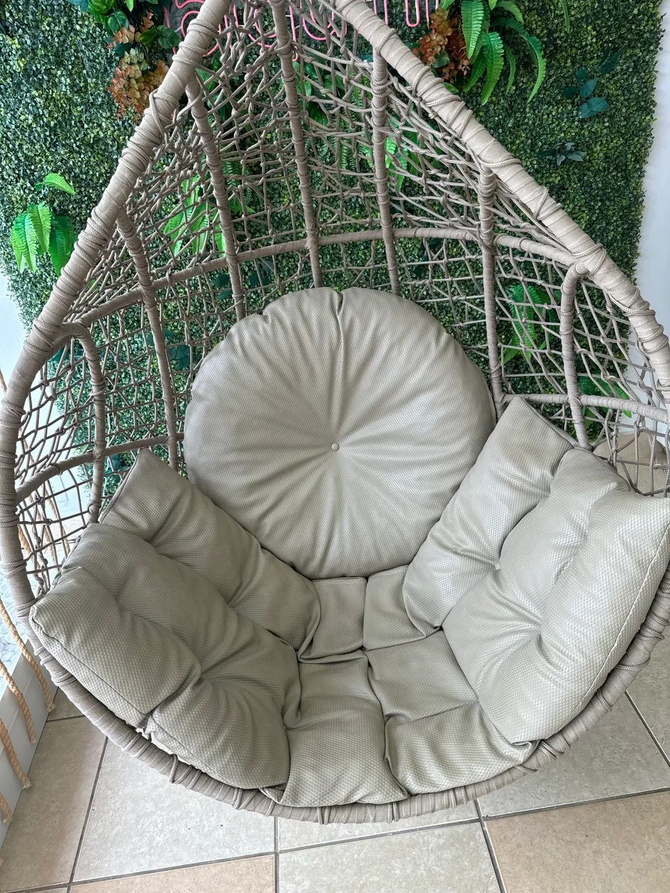 Balanço de corda náutica 