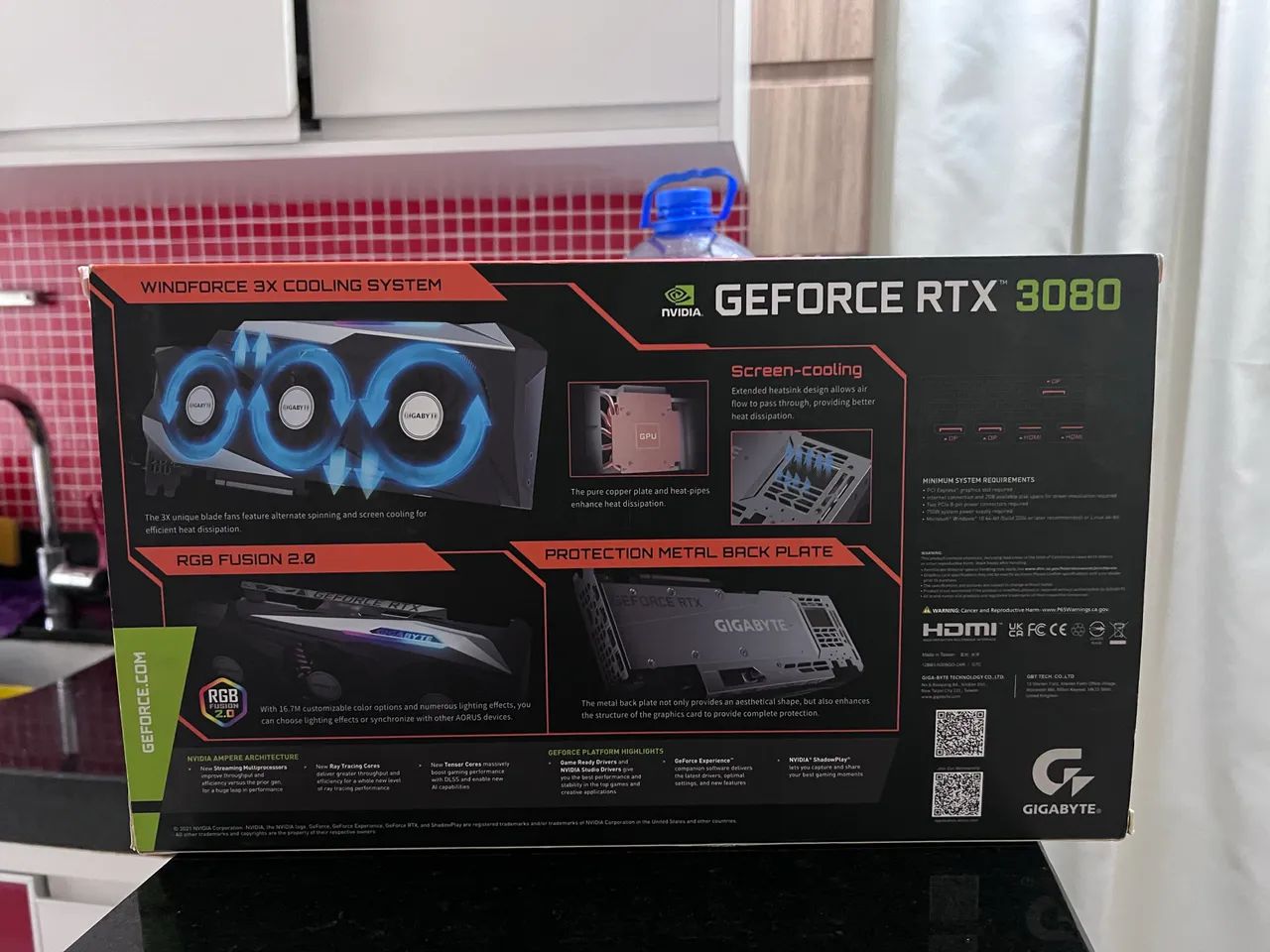 RTX 3080 Gigabyte Gaming OC - 10GB GDDR6X - Foto 2