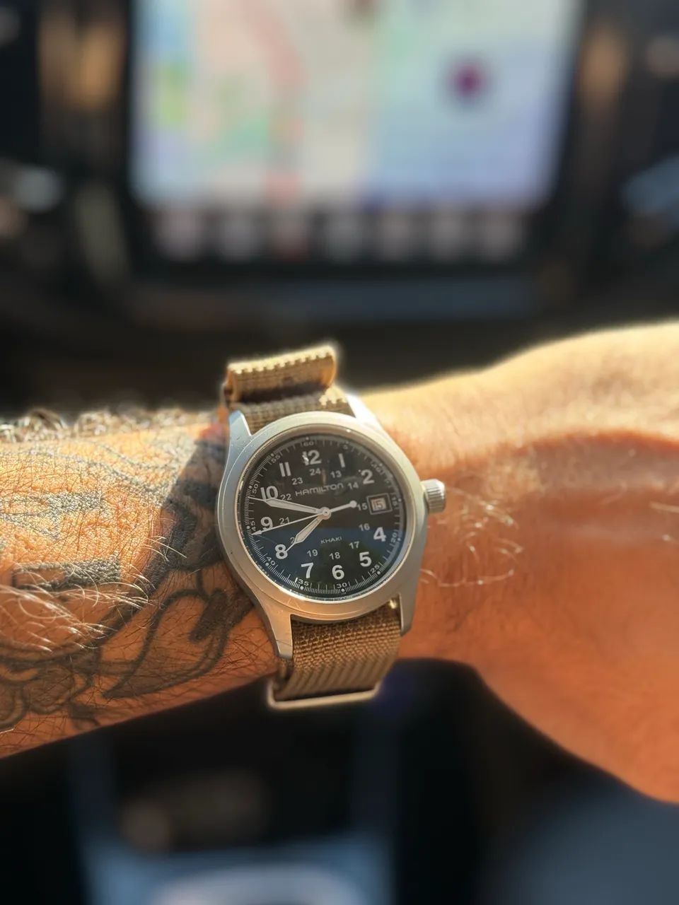 Relógio Hamilton Khaki H684812 - Foto 5