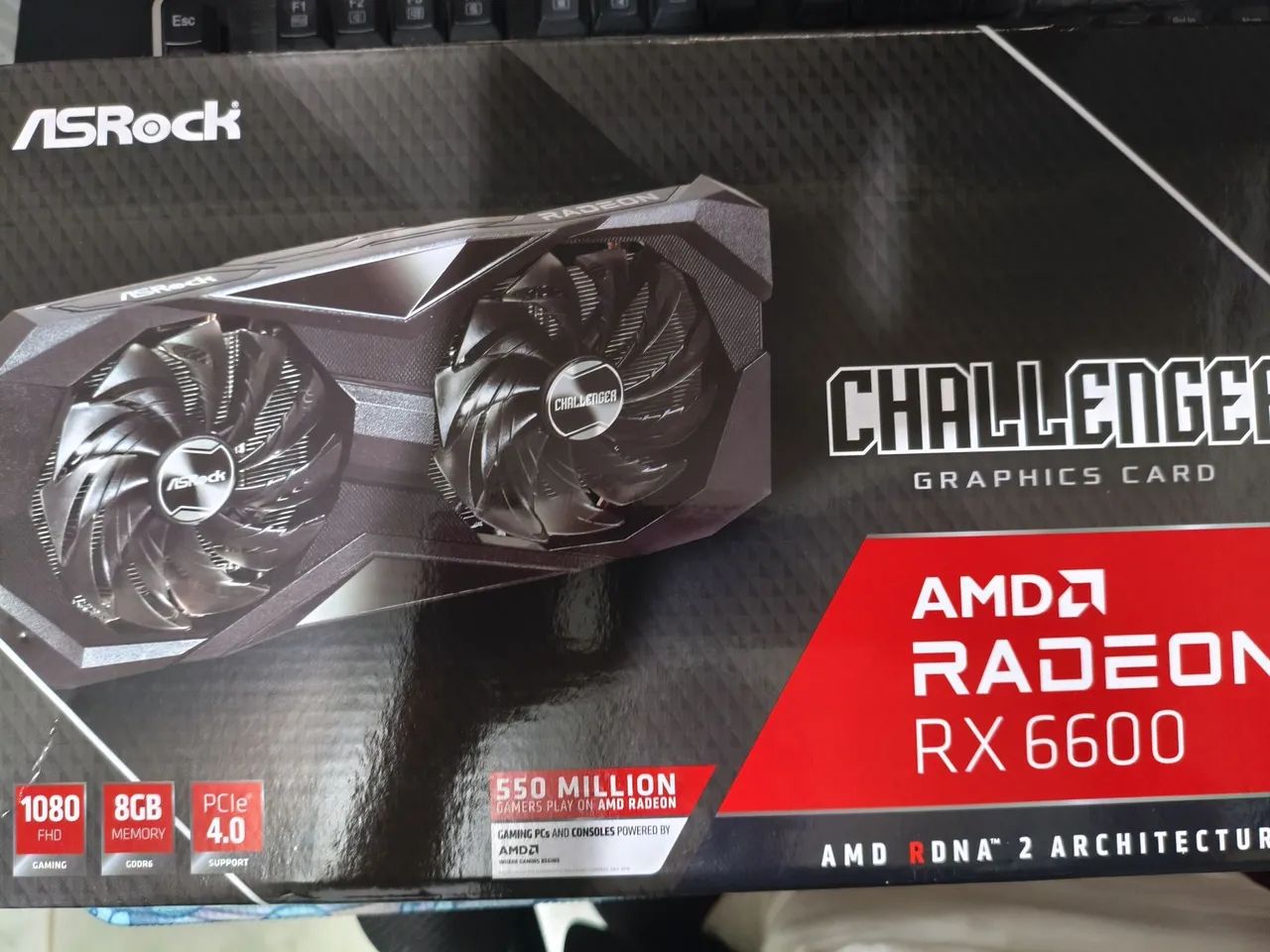 ASRock Radeon RX 6600 Challenger 8gigas