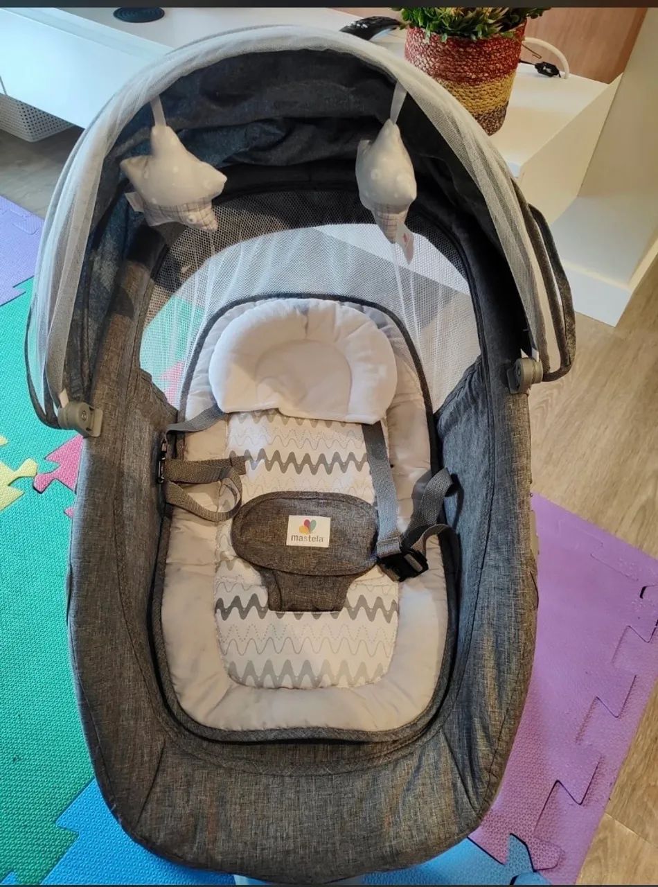 Cadeira de balanço Automática Techno Deluxe 4 em 1  - Foto 3