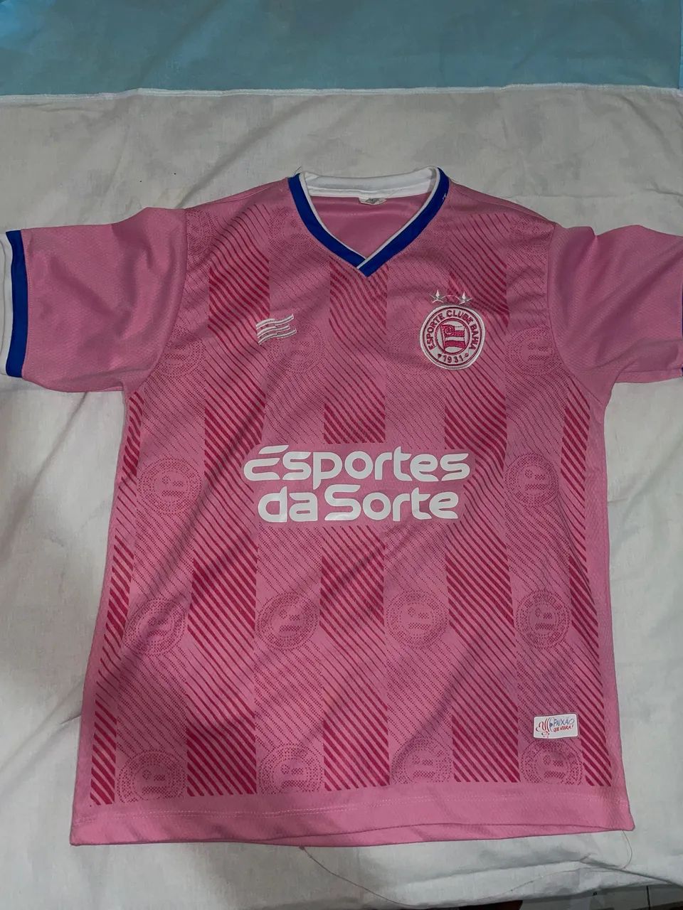 camisa do bahia rosa - Foto 2