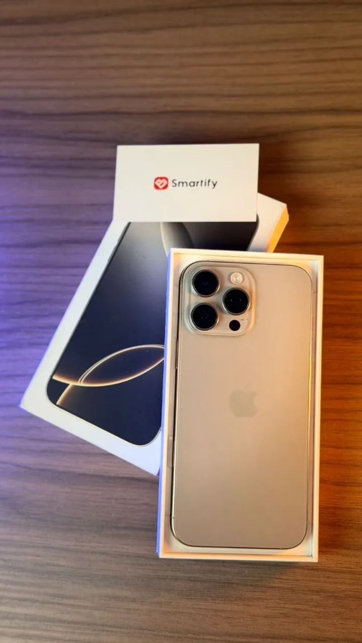 IPHONE 16 PRO MAX NATURAL 256GB 94% - TODO ORIGINAL | LOJA