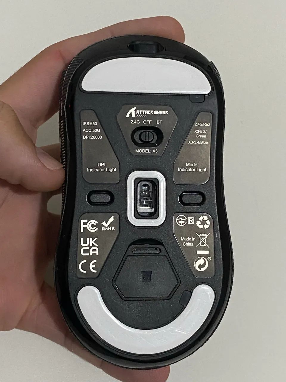 Mouse attack Shark X3 max superlight - Foto 3