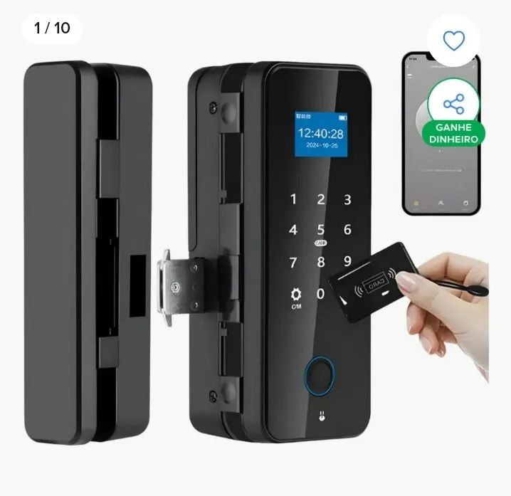 Electronic Glass Door Lock64985875693570120