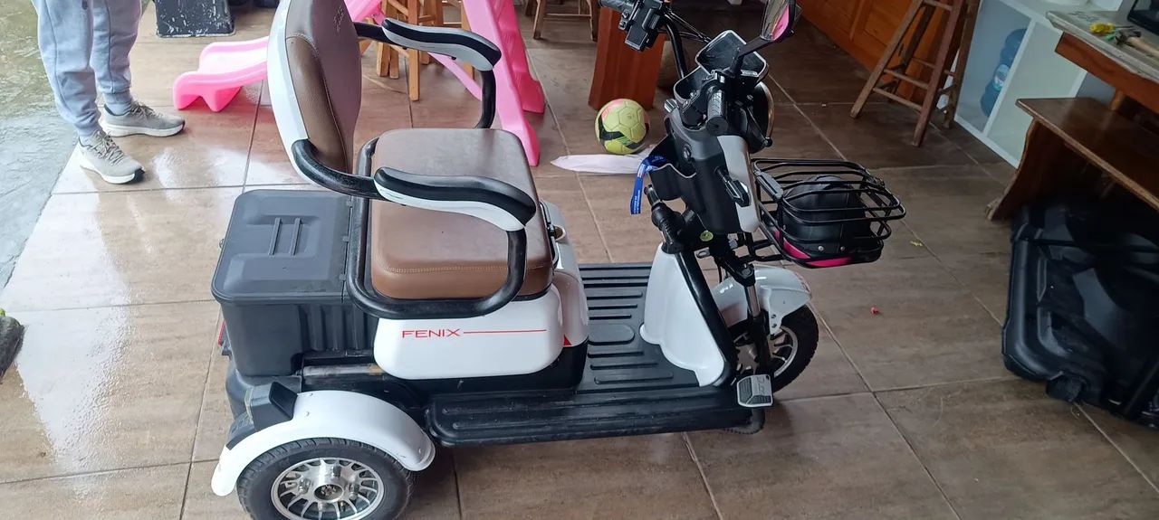 TRICICLO ELÉTRICO FÊNIX 2025 ( SEM CNH) - Foto 4