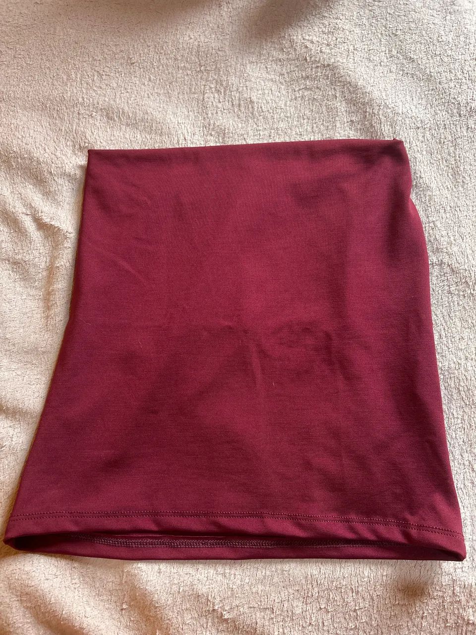 Camisa tube vinho