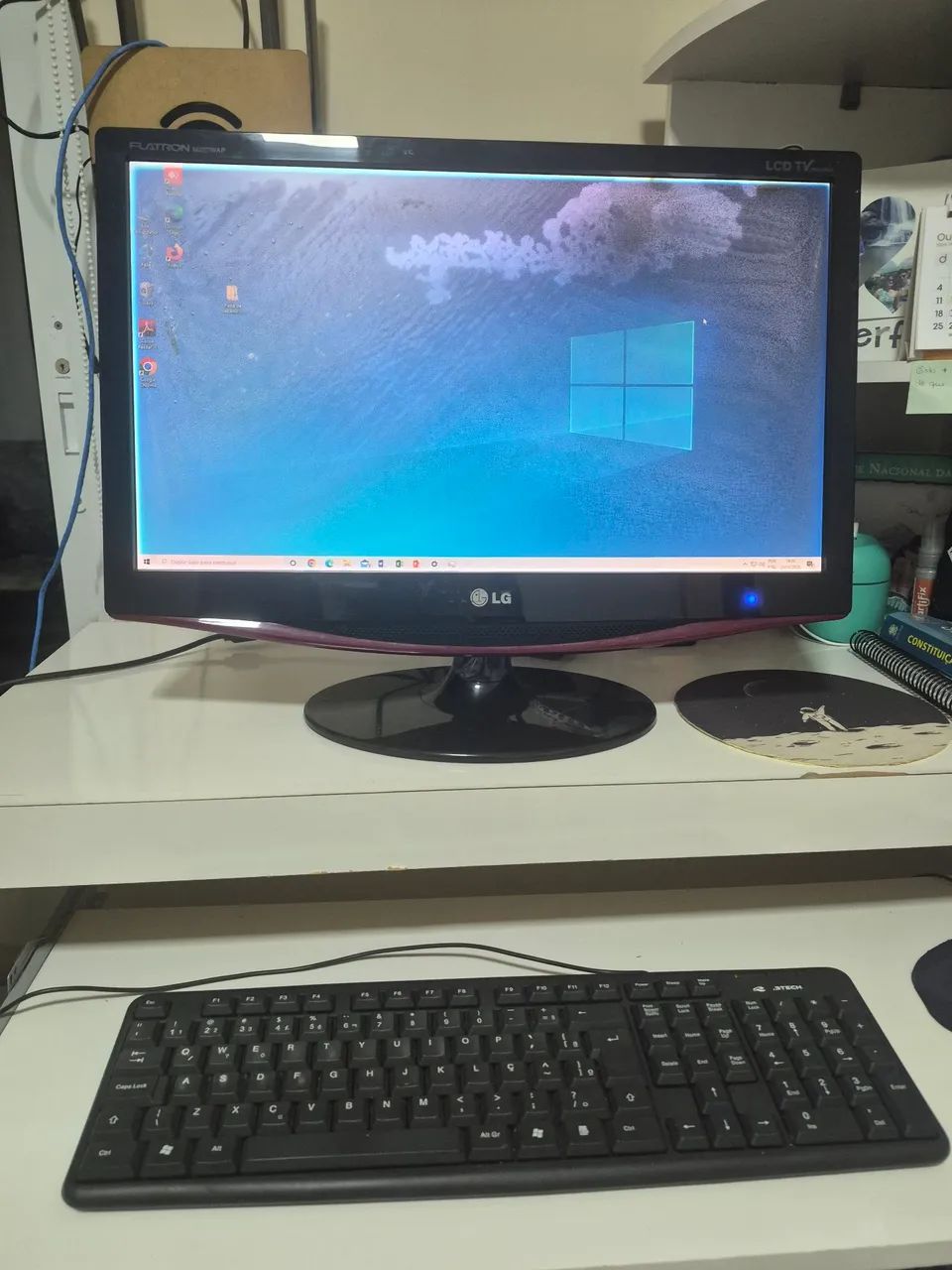 Computador Desktop Completo+ Impressora brinde.