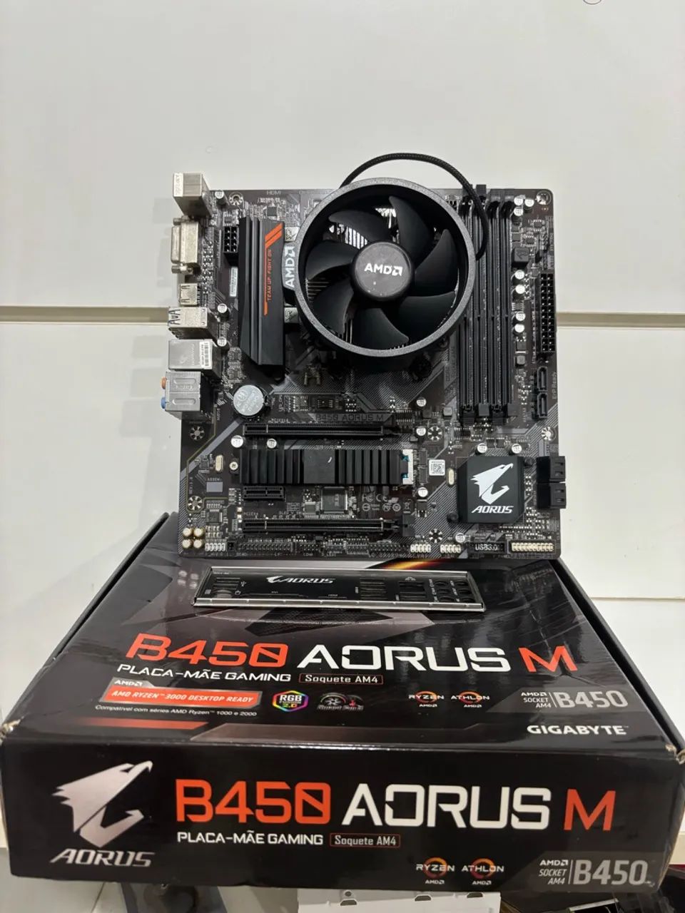 Ryzen 7 5700 + B450m Aorus