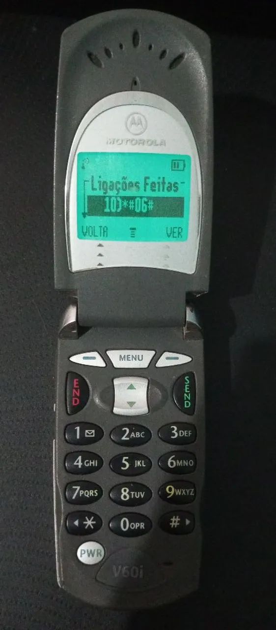 Motorola v60i funcionando 