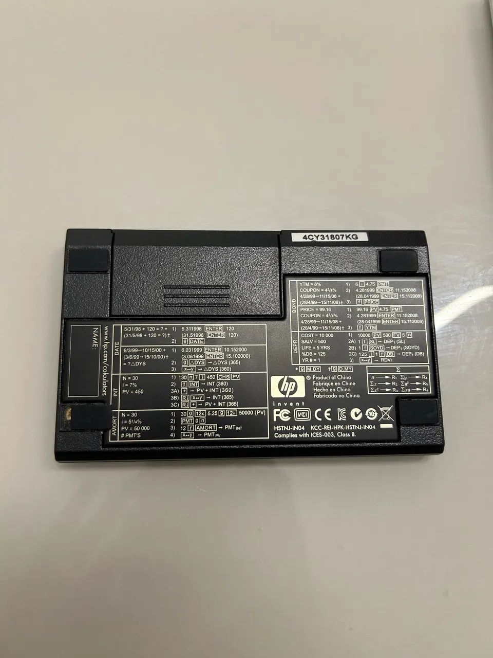 Calculadora HP12C original completa - Foto 3