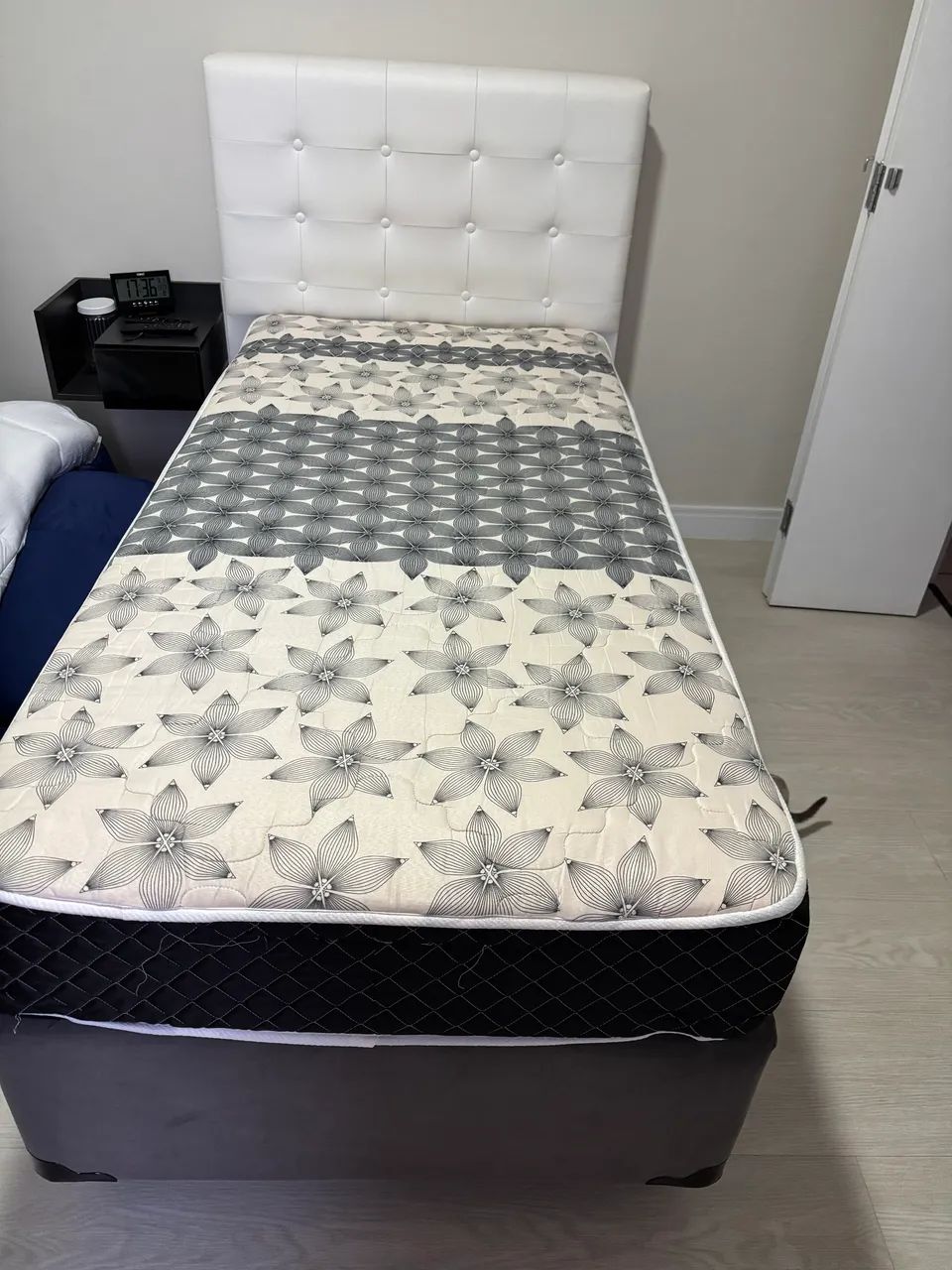 Cama box solteiro com cabeceira  - Foto 4