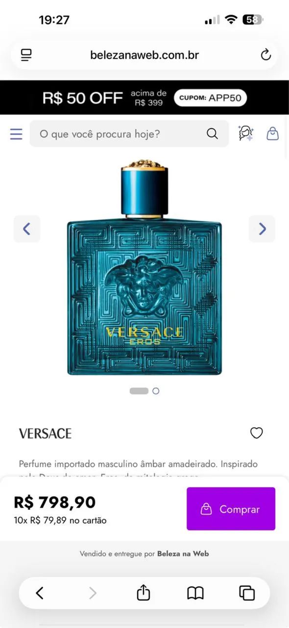 Perfume Versace  - Foto 3