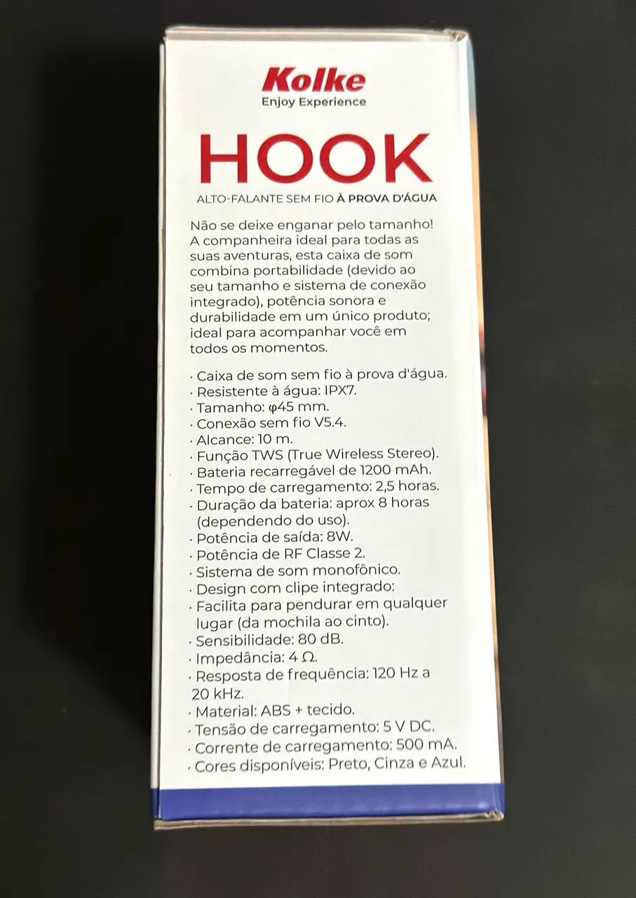 Caixa de som bluetooth Kolke Hook  - Foto 3