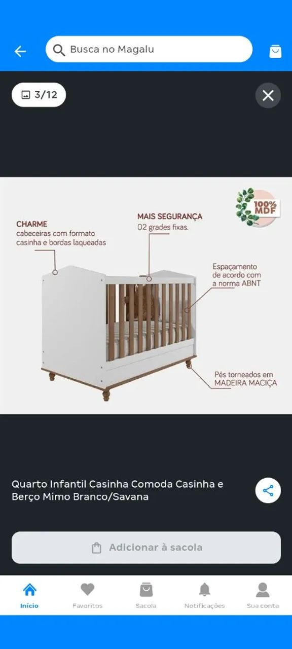 Berço/Cama Mimo Permobilli - Foto 3