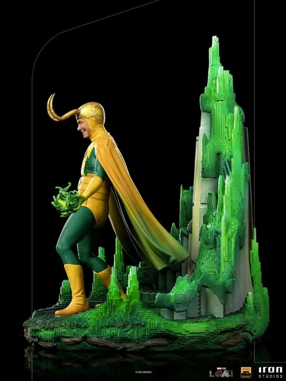 Estátua Loki Classic Variant Deluxe 1/10 - Iron Studios - Foto 3