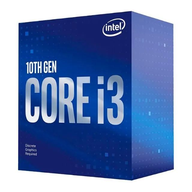 processador Intel core i3 10100f 
