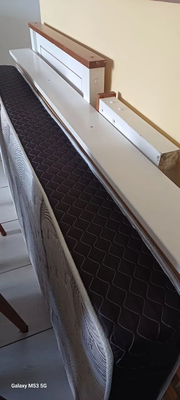 Cama solteiro + colchão  - Foto 2